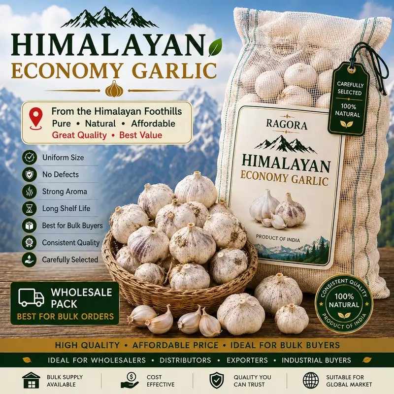 Himalayan Economy Garlic Wholesale