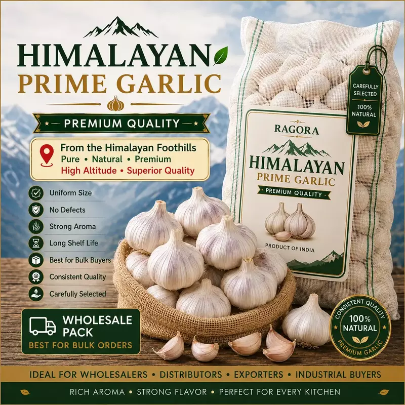 Himalayan Prime Garlic Wholesale