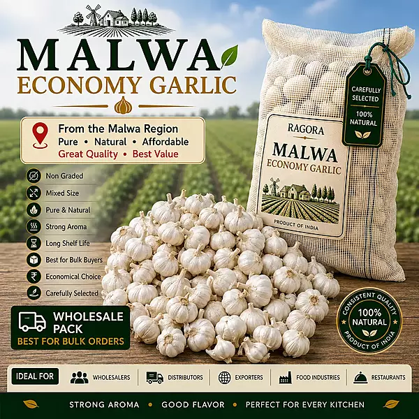 Malwa Economy Garlic Wholesale